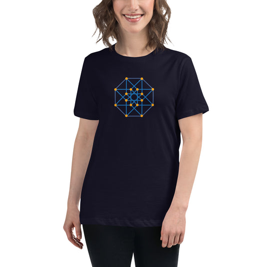 Women's Relaxed Hypercube T-Shirt